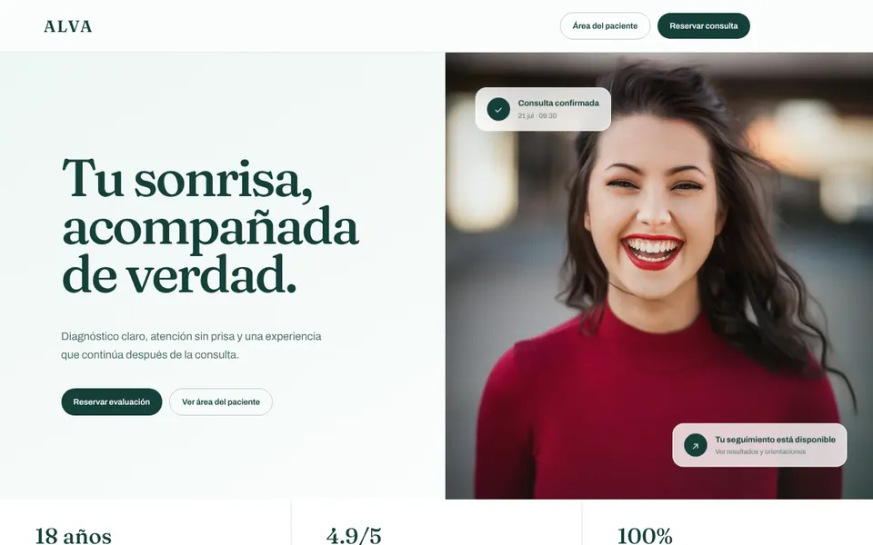 Demo da Alva, um consultório